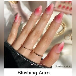 Glamnetic Pink Ombre Press-On Nails Blushing Aura